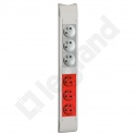DLP BLOK KOLUMNOWY ALU 3 X 2P+Z. 3 X 2P+Z KODOWANE