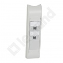 DLP BLOK KOLUMNOWY ALU 2 X RJ 45