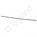 OPASKA COLRING - ZĄBKI WEWĘTRZNE - DŁUGOŚĆ 360 MM; SZEROKOŚĆ 4.6 MM - CZARNA (BLISTER)
