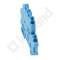 ZŁĄCZKA VIKING SPRĘŻYNOWA 2 TOROWA 4MM2 NIEBIESKA