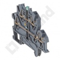 ZŁĄCZKA VIKING SPRĘŻYNOWA 2TOROWA Z  DIODĄ 2,5mm² SZEROKOŚĆ 5