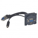 CELIANE - GNIAZDO HD15 + JACK 3.5 MM Z PRZEWODEM