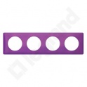 CELIANE - Ramka ANODISED Purpura - poczwórna