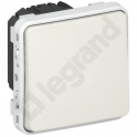 PLEXO55 PRZYCISK PRZEŁĄCZNY BIAŁY_ ECRU 10A-250V