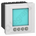MOSAIC ŁĄCZNIK CZASOWY PROGRAMOWALNY 1200W - 2 MODUŁY BIAŁY 6A-250V