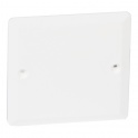 BATIBOX POKRYWA KWADRATOWA DO PUSZEK POJEDYNCZYCH 80X80MM