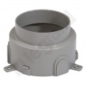 PUSZKA ALUMINIOWA 3 MODUŁY. OKRĄGŁA.