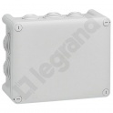 PLEXO55 PUSZKA PROSTOKĄTNA Z PRZEPUSTAMI 155X110X74 MM