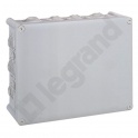 PLEXO55 PUSZKA PROSTOKĄTNA Z PRZEPUSTAMI 310X240X124 MM