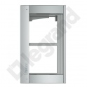 RAMKA Z UCHWYTEM DO PANELI SFERA - 2 MODUŁY - ALUMINIUM