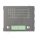 SFERA  PLAKIETKA MODUŁU FONICZNEGO PODSTAWOWEGO - 2X1 PRZYCISK - SOLID
