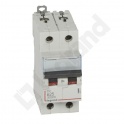 WYŁĄCZNIK NADPRĄDOWY S 302 2P B 25A 6000A SERII DX3