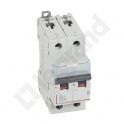 WYŁĄCZNIK NADPRĄDOWY S 302 2P B 63A 6000A SERII DX3