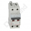 WYŁĄCZNIK NADPRĄDOWY S 302 2P D 16A 6000A SERII DX3