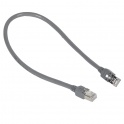 KABEL KROSOWY RJ45 - RJ45. STP. KAT. 6. DŁUGOŚĆ 0.4 M