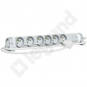 PRZEDŁUŻACZ 6X2P+Z - SAFE CONTROL (KONTROLA OBCIĄŻENIA) - Z WYŁĄCZNIKIEM - 1.5M