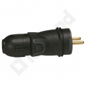 WTYCZKA GUMOWA 2P+Z - 16 A - IP55 - IK08 - AUTOZACISKI I DŁAWIK