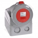 P17 TEMPRA PRO GNIAZDO STAŁE 32A 3P+N+Z 400V IP67
