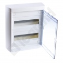 ROZDZIELNICA NEDBOX 2 X 12 DRZWI TRANSPARENTNE