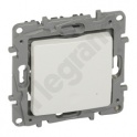 Niloe - Łącznik pojedynczy bez zacisku N 7 - 300 W, 5 - 60 W dla Led (nadajnik/odbiornik) - Biały