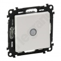 VALENA LIFE ŁĄCZNIK UNIWERSALNY Z AUTOMATYCZNYM WYŁĄCZENIEM 12 - 150 W. 8 - 30 W dla LED  - 10 AX BIAŁY 