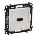 VALENA LIFE GNIAZDA HDMI 1.3 Z ZACISKAMI ŚRUBOWYMI  BIAŁE