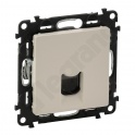 VALENA LIFE GNIAZDO  1 x RJ 45 kat. 5e UTP KREMOWE