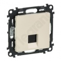 VALENA LIFE GNIAZDO  1 x RJ 45 kat. 5e FTP KREMOWE