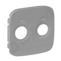 Valena Allure - Plakietka  gniazda TV-SAT ALUMINIUM