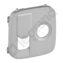 Valena Allure - Plakietka gniazd TV+RJ45 ALUMINIUM