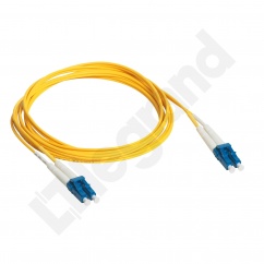 KABEL ŚWIATŁOWODOWY LC-LC DUPLEX 2M