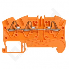 ZŁĄCZKA VIKING SPRĘŻYNOWA 1TOROWA 2.5MM2 SZEROKOŚĆ 5 POMARAŃCZOWA ZŁĄCZKA VIKING SPRĘŻYNOWA 1TOROWA 2.5MM2 SZEROKOŚĆ 5 POMARAŃCZOWA