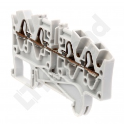 ZŁĄCZKA VIKING SPRĘŻYNOWA 2.5MM2 4PRZEWODOWA SZARA ZŁĄCZKA VIKING SPRĘŻYNOWA 2.5MM2 4PRZEWODOWA SZARA