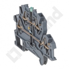 ZŁĄCZKA VIKING SPRĘŻYNOWA 2TOROWA Z DIODĄ 2,5mm² SZEROKOŚĆ 5 ZŁĄCZKA VIKING SPRĘŻYNOWA 2TOROWA Z DIODĄ 2,5mm² SZEROKOŚĆ 5