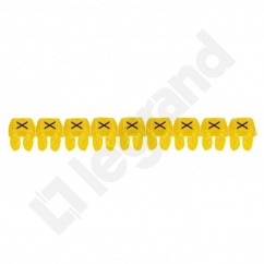 OZNACZNIK CAB3 4 - 6 MM2 LITERA X (X300) OZNACZNIK CAB3 4 - 6 MM2 LITERA X (X300)