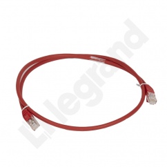 LCS KABEL KROSOWY KAT. 6A U_UTP 1M LS0H CZERWONY LCS KABEL KROSOWY KAT. 6A U_UTP 1M LS0H CZERWONY