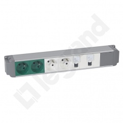 BLOK ZASILAJĄCY. 2 GNIAZDA 2P+Z. 2 GNIAZDA 2P+Z ZIELONE. 2 GNIAZDA RJ 45 BLOK ZASILAJĄCY. 2 GNIAZDA 2P+Z. 2 GNIAZDA 2P+Z ZIELONE. 2 GNIAZDA RJ 45