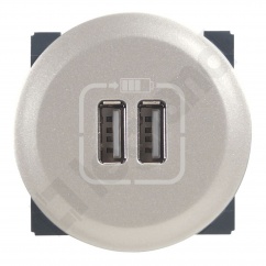 CELIANE - GNIAZDO ZASILAJĄCE 2 X USB 5V 1500MA CELIANE - GNIAZDO ZASILAJĄCE 2 X USB 5V 1500MA