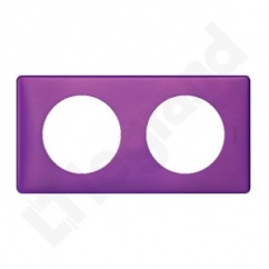 CELIANE - Ramka ANODISED Purpura- podwójna
