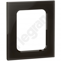 MYHOME LEGRAND PLAKIETKA PANELU 3.5 CALA SZKŁO GRAFITOWE MYHOME LEGRAND PLAKIETKA PANELU 3.5 CALA SZKŁO GRAFITOWE