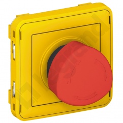 PLEXO55 WYŁĄCZNIK AWARYJNY OBROTOWY SZARY_ŻÓŁTY 3A-250V PLEXO55 WYŁĄCZNIK AWARYJNY OBROTOWY SZARY_ŻÓŁTY 3A-250V