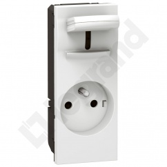 MOSAIC GN 2P+Z Z ŁATWYM ODŁĄCZENIEM WTYCZKI - 5 MODUŁY BIAŁE 16A-250V MOSAIC GN 2P+Z Z ŁATWYM ODŁĄCZENIEM WTYCZKI - 5 MODUŁY BIAŁE 16A-250V