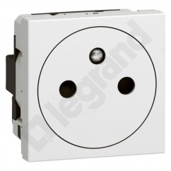 MOSAIC GN 2P+Z PŁASKIE PODŁĄCZENIE PRZEZ ZACISKI AUTOMATYCZNE-2 MOD BIAŁE 16A-250V MOSAIC GN 2P+Z PŁASKIE PODŁĄCZENIE PRZEZ ZACISKI AUTOMATYCZNE-2 MOD BIAŁE 16A-250V