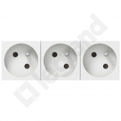 MOSAIC GN 3X2P+Z PODŁĄCZENIE PRZEZ ZAC AUTOMATYCZNE-6 MODUŁÓW BIAŁE 16A-250V MOSAIC GN 3X2P+Z PODŁĄCZENIE PRZEZ ZAC AUTOMATYCZNE-6 MODUŁÓW BIAŁE 16A-250V