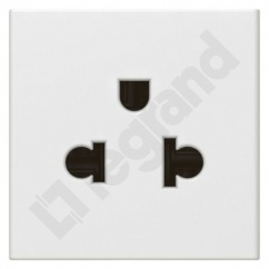 MOSAIC GNIAZDO 2P STANDARD EURO-US - 2 MODUŁY BIAŁE MOSAIC GNIAZDO 2P STANDARD EURO-US - 2 MODUŁY BIAŁE