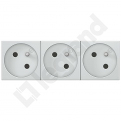 MOSAIC GN 3X2P+Z PODŁĄCZENIE PRZEZ ZAC AUTOMAT-6 MODUŁÓW ALUMINIUM 16A-250V MOSAIC GN 3X2P+Z PODŁĄCZENIE PRZEZ ZAC AUTOMAT-6 MODUŁÓW ALUMINIUM 16A-250V