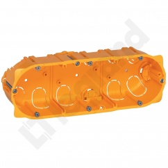 BATIBOX PUSZKA POTRÓJNA PRZELOTOWA DO KARTON-GIPSU 50 MM BATIBOX PUSZKA POTRÓJNA PRZELOTOWA DO KARTON-GIPSU 50 MM