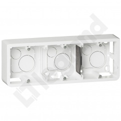 MOSAIC PUSZKA NATYNKOWA - 6.8 LUB 3X2 MODUŁY POZIOMO 40MM DO UCHYTU 0802 53 MOSAIC PUSZKA NATYNKOWA - 6.8 LUB 3X2 MODUŁY POZIOMO 40MM DO UCHYTU 0802 53