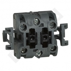 OTEO ŁĄCZNIK SCHODOWY PODWÓJNY BIAŁY 10AX-250V