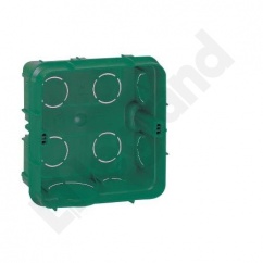 BATIBOX PUSZKA ROZGAŁĘŹNA DO SCIANY MUROWANEJ 85X85X40 MM BATIBOX PUSZKA ROZGAŁĘŹNA DO SCIANY MUROWANEJ 85X85X40 MM